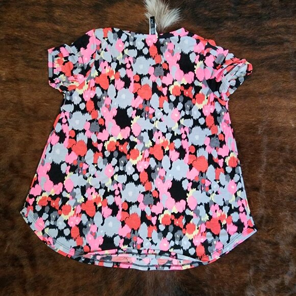 Women's Glitzy Girls Multi Color Blouse NWOT - Picture 2 of 3